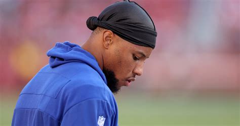 Giants' Saquon Barkley Says Ankle Injury Diagnosed as High Sprain ...