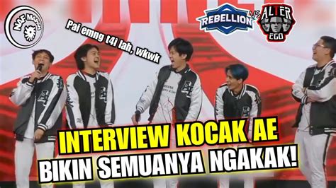 Interview Kocak Alter Ego Mpl Id Season Youtube