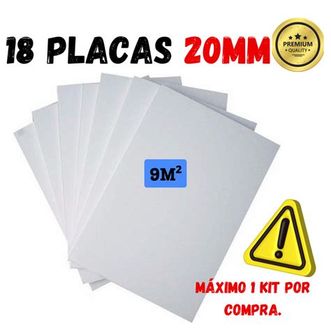 18 Placas De Isopor 20mm 2cm Anti Chamas 100cm X 50cm Shopee Brasil