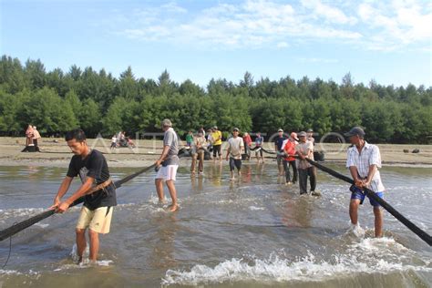 NELAYAN PUKAT DARAT TRADISIONAL ACEH BARAT ANTARA Foto