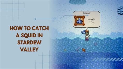 How To Catch A Squid In Stardew Valley The Perfect Tricks