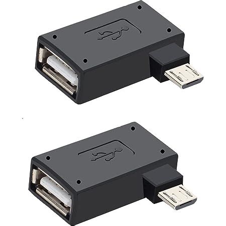 Amazon AuviPal 2 In 1 Micro USB To USB Adapter OTG Cable Power