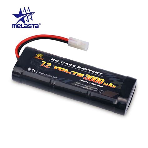 MELASTA RC Battery 7 2V 3Ah Ni MH High Power 6 Cell With Tamiya