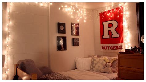 Festive College Dorm Tour Rutgers University Youtube