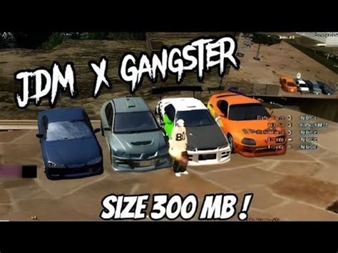 SHARE MODPACK GANGSTER X JDM FOR GTA SAMP ANDROID SIZE 300MB