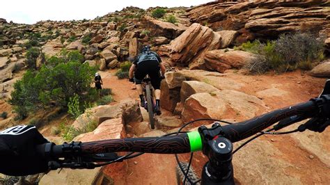 Mountain Biking Captain Ahab In Moab Utah 4k Youtube