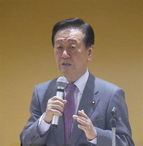 「首相襲撃事件まで笑い話に」小沢一郎氏が谷国家公安委員長の「うな丼」発言をツイッターで批判 社会写真ニュース 日刊スポーツ