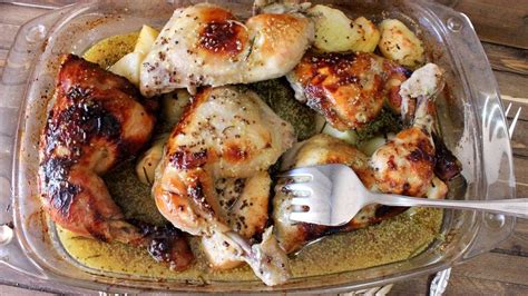 Como Hacer Pollo Al Horno Con Miel Y Mostaza Antigua Receta Facil De