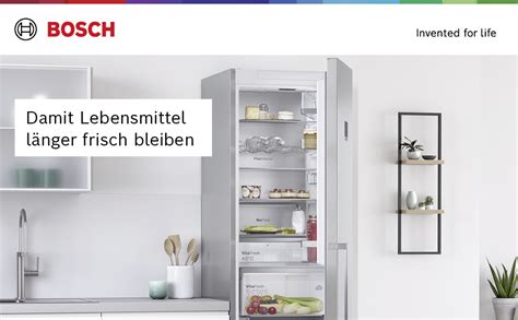 Bosch KGN497LDF XXL Stand Kühl Gefrier Kombination Serie 4