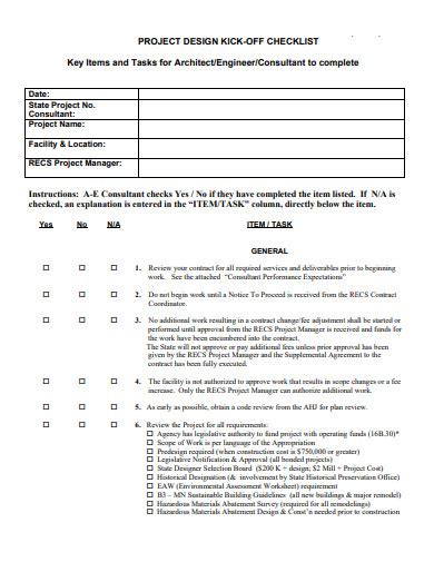 FREE 10+ Project Kickoff Samples in PDF | MS Word