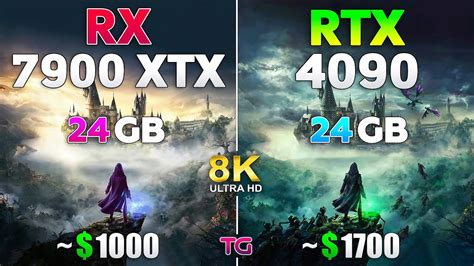 RTX 4090 Vs RX 7900 XTX Test In 8K YouTube