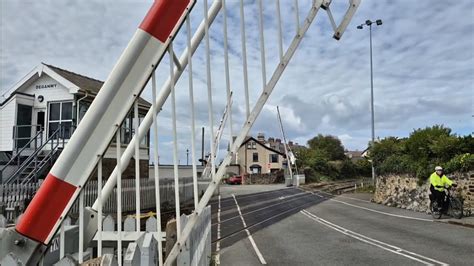 Hangman Warbling Alarm Deganwy Level Crossing Conwy 20 04 2024