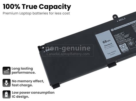 Dell G5 15 5500 long life replacement battery | Canada Laptop Battery