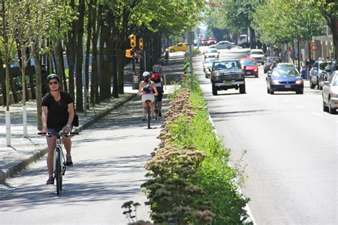 Bike lane, Streetscape design, Urban landscape