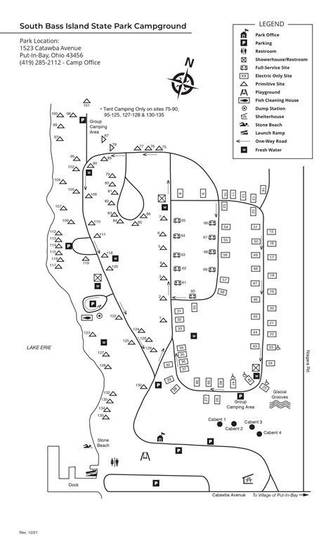 South Bass Island Map - Lenna Nicolle