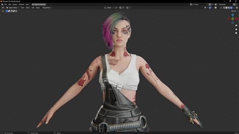 Judy (Cyberpunk 2077) WIP by NekoPixil on DeviantArt