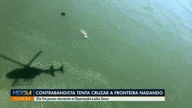 Meio Dia Paran Cascavel Contrabandista Tenta Cruzar A Fronteira