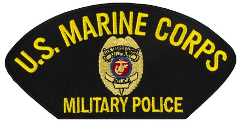 Usmc Military Police Badge