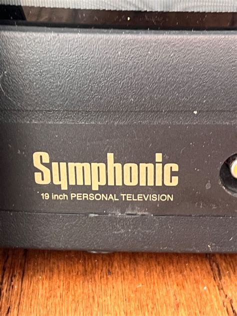 Crt Tv Retro Video Gaming Symphonic Inch Personal St C Tested