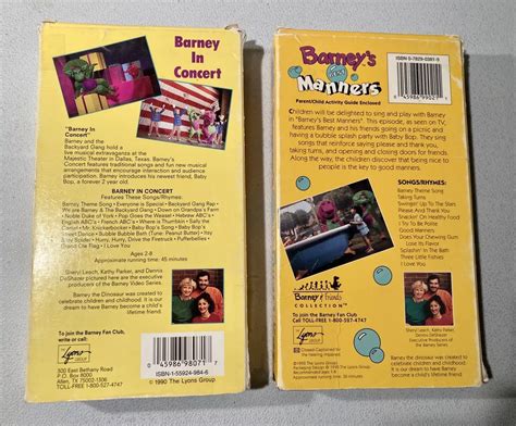 Barney Live In Concert 1991