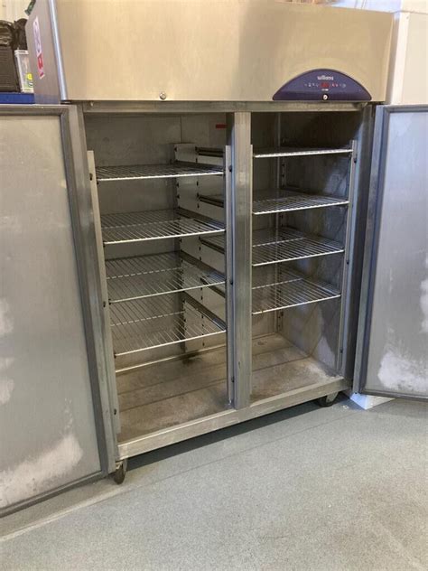 Secondhand Catering Equipment Upright Double Door Freezers Williams