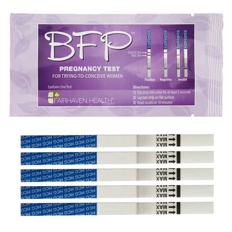 Buy Fairhaven BFP Pregnancy Test Strips For Pregnancy Detection