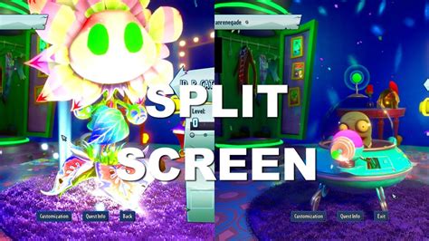 Plants Vs Zombies Garden Warfare 2 Splitscreen Hypno Flower Vs Future