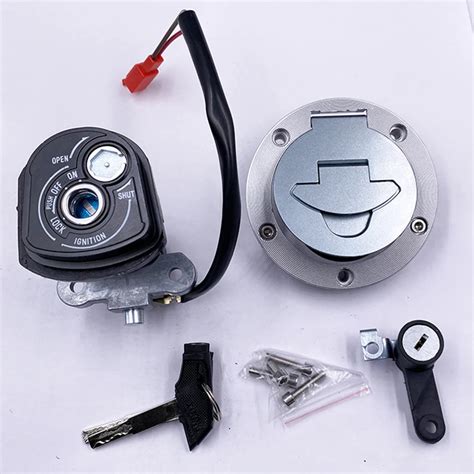 Df Racing Motorcycle Ignition Switch Lock Fuel Tank Gas Cap Keys Seat