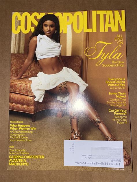 Cosmopolitan Magazine Summer 2024 All Eyes On Tyla Goddes Of Pop Fast