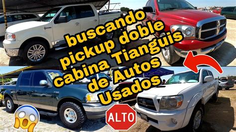 Camionetas En Venta Doble Cabina Tianguis De Autos Usados Pickup Trucks