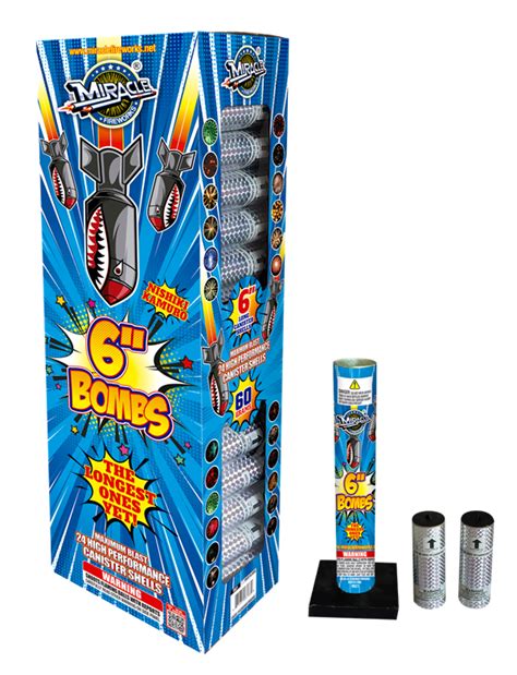 Miracle 6 Inch Bombs Canister Shells Artillery Shells Canister Shells