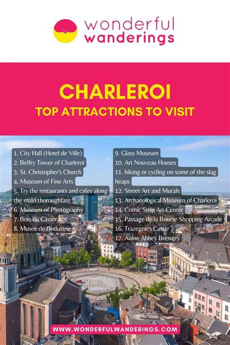 15 Top Attractions to visit in Charleroi: Museums, Activities and ...