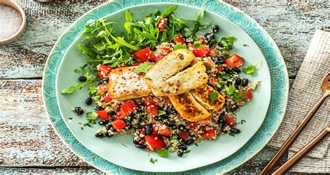 Spiced Halloumi Quinoa And Black Beans Recipe HelloFresh