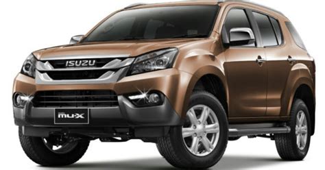 Isuzu MUX launched in India at starting price of INR 23.99 Lakh.