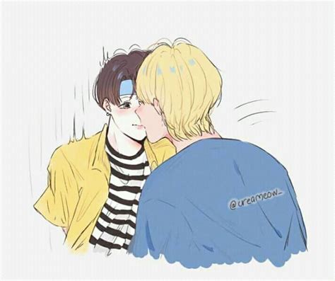 Fanart Vkookga Taegi Bts Fan Art