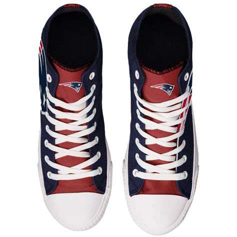 Nfl ペイトリオッツ シューズスニーカー High Top Big Logo Canvas Shoes キャンバス Forever