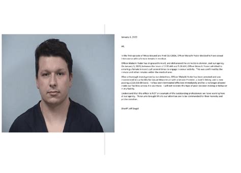 Mess Around Find Out Elk Sheriff Sends Bizarre Email After Jail Sex