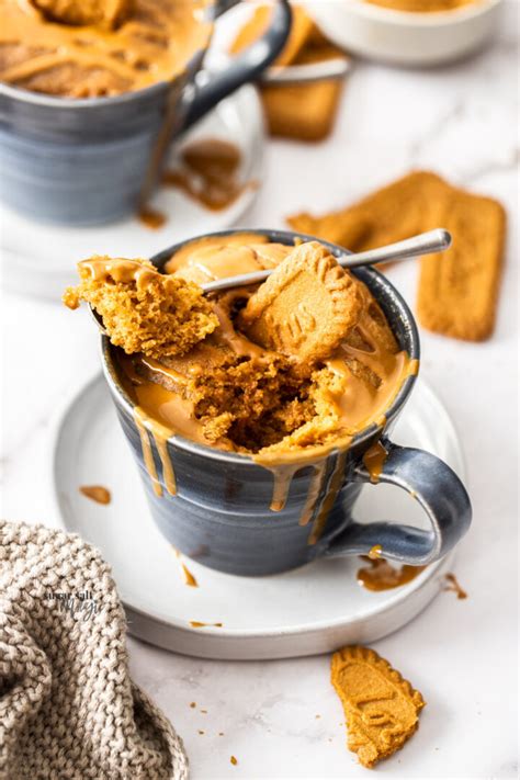 Biscoff Mug Cake Sugar Salt Magic