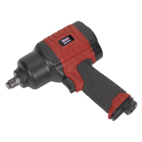 Composite Air Impact Wrench Sq Drive Twin Hammer Anvil Tool