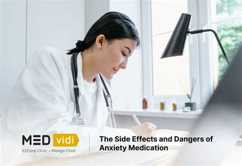 Side Effects of Anxiety Medication: Dangers and Risks - MEDvidi