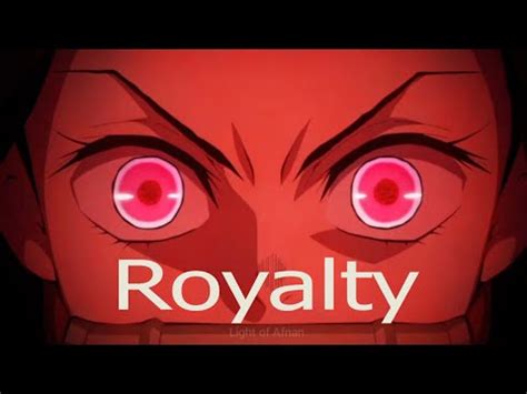 Kamado Nezuko Amv Royalty Lyrics Kimetsu No Yaiba Demon Slayer Youtube