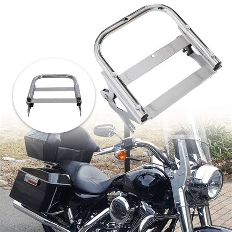 Kojem Detachable Two Up Tour Pack Mounting Luggage Rack For Harley