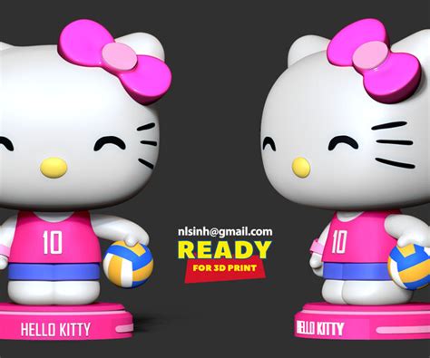 Artstation Hello Kitty Play Volleyball Resources