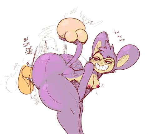 Rule 34 Aipom Ambiguous Penetration Anthro Anthrofied Ass Balls Big Ass Big Butt Bottom Heavy