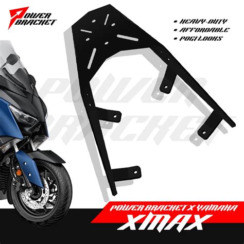 Yamaha Xmax Top Box Bracket Power Rack Monorack Powder Coated