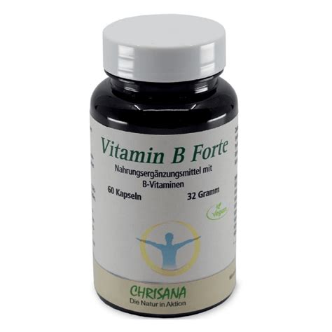 CHRISANA Vitamin B Forte Kapseln 60 Stk Kaufen Kanela