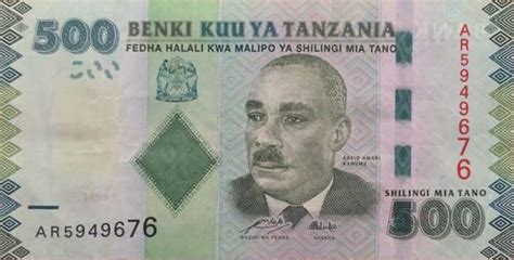 Billete 500 Shillings Tanzania Foronum