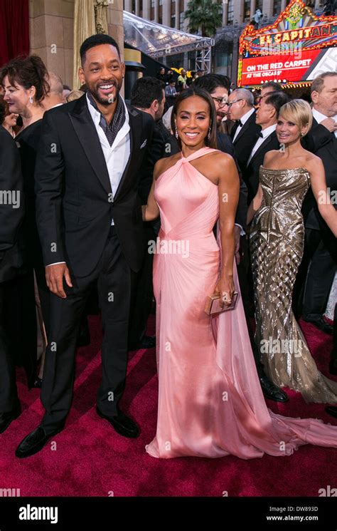 WILL SMITH JADA PINKETT SMITH 86TH ANNUAL ACADEMY AWARDS RED CARPET LOS ANGELES USA 02 March ...