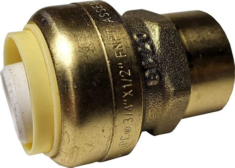 1 Piece XFITTING 1 Push Fit X 1 Female NPT FNPT Adapter Brass