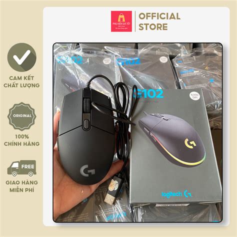 Chuột Chơi Game Chuột Máy Tính Có Dây Logitech G102 Rgb Độ Chính Xác Cao 8000dpi Hàng Oem